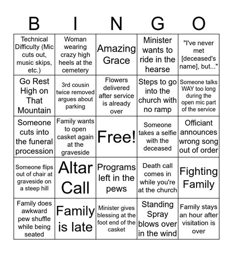 funeral philippines bingo|Funeral Poems About Bingo .